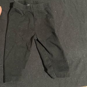 Carters Black Leggings